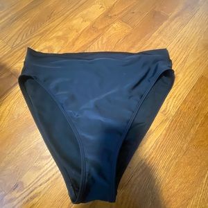 Xhilaration Black High Rise Bikini Bottoms